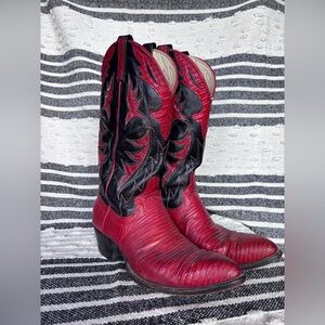 Rare Vintage Dan Post Leather Cowgirl boots